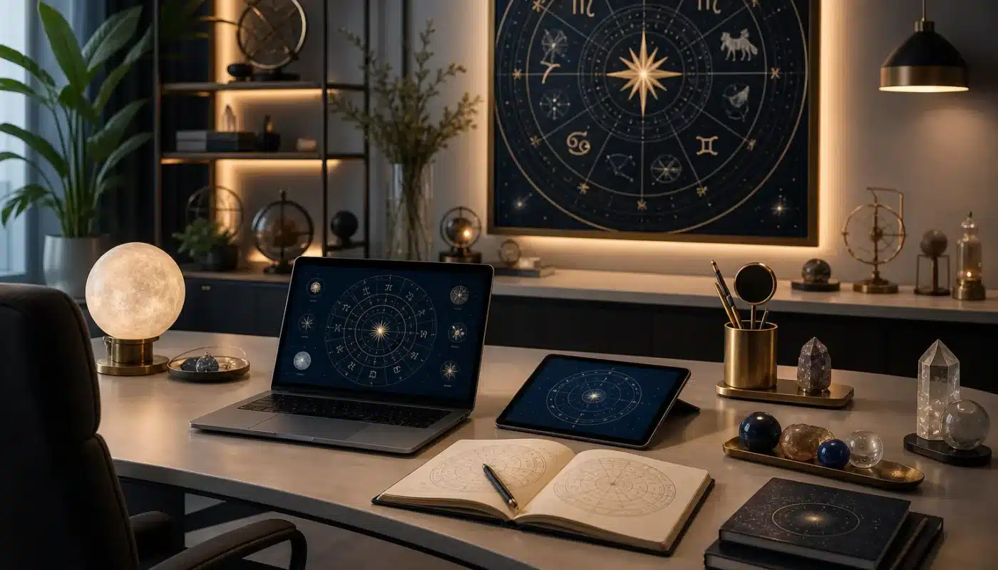 Horoscope du jour avec symboles astrologiques et conseils de maximisation
