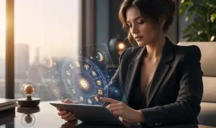 Horoscope personnalisé pour préparer demain avec symboles astrologiques
