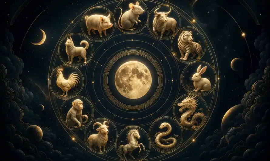 Symboles de l'astrologie chinoise et destin zodiacal chinois
