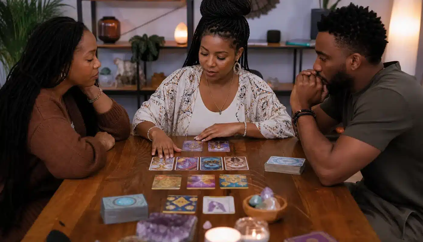 Cartes de tarot et oracles pour la guidance intuitive professionnelle