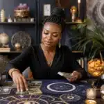 Cartes de tarot, symboles astrologiques et voyance professionnelle