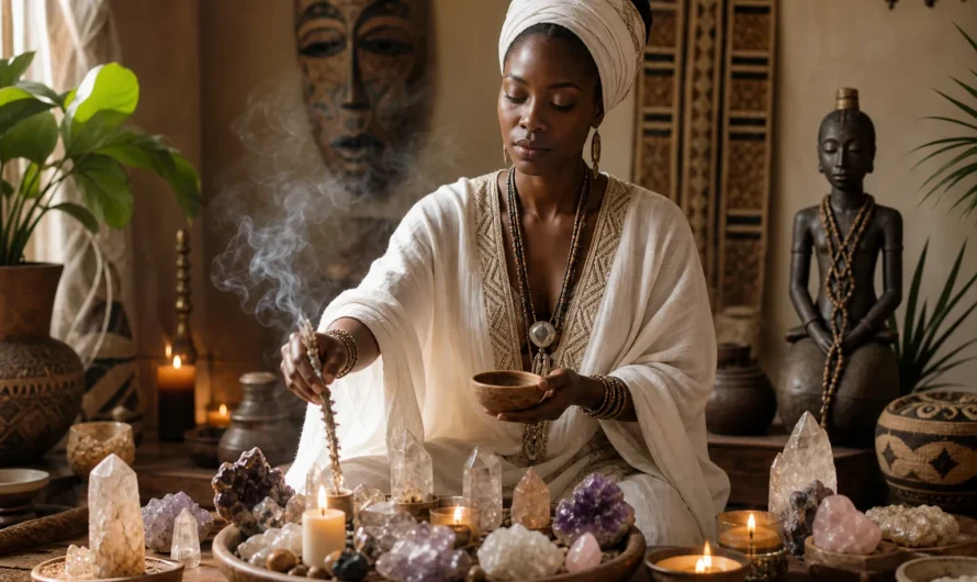 Énergie positive purification maison avec rituels de nettoyage énergétique